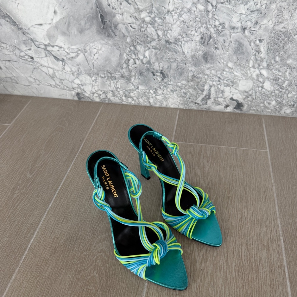 Saint Laurent Strappy Sandal - Picture 2 of 6